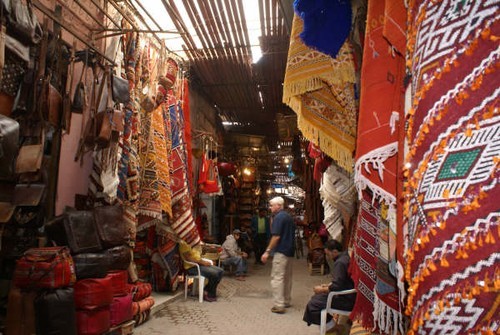 Marrakesh Souk  © Ian & Andrea Treleaven